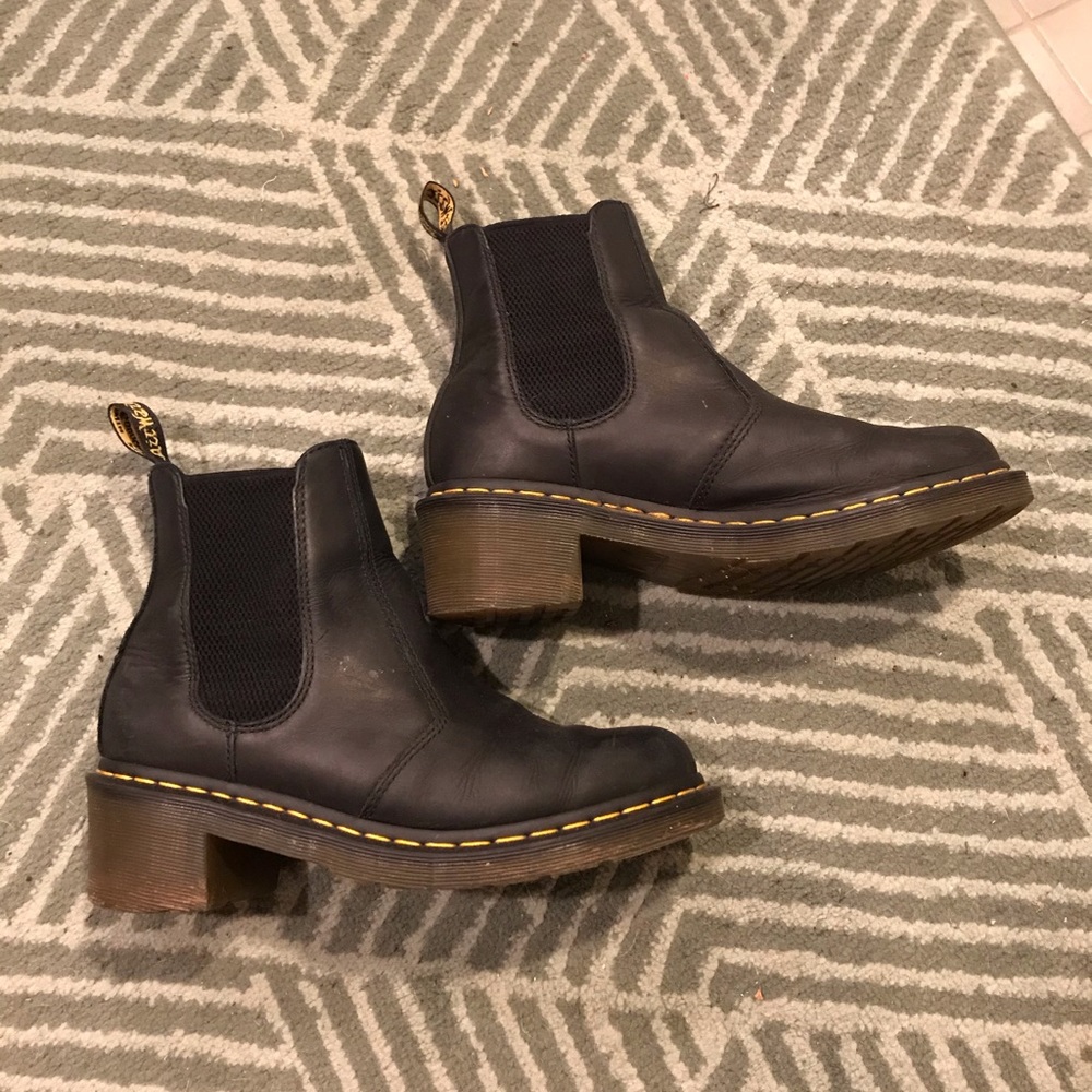 Doc Martens Cadence Greasy Black Size 9